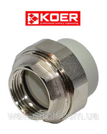 Американка внутрішня різь 25х3/4" Czech Product