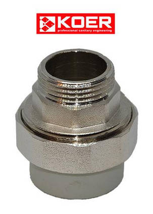 Американка зовнішня різь 20х1/2" Czech Product, фото 3
