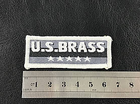 Нашивка US Brass 65х24 мм, фото 2