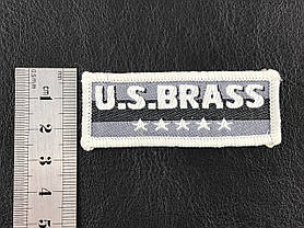 Нашивка US Brass 65х24 мм, фото 3