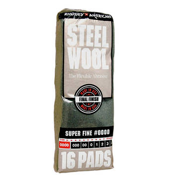 Сталева вата Homax Steel Wool Super Fine 0000 16 Pads (106600-06)