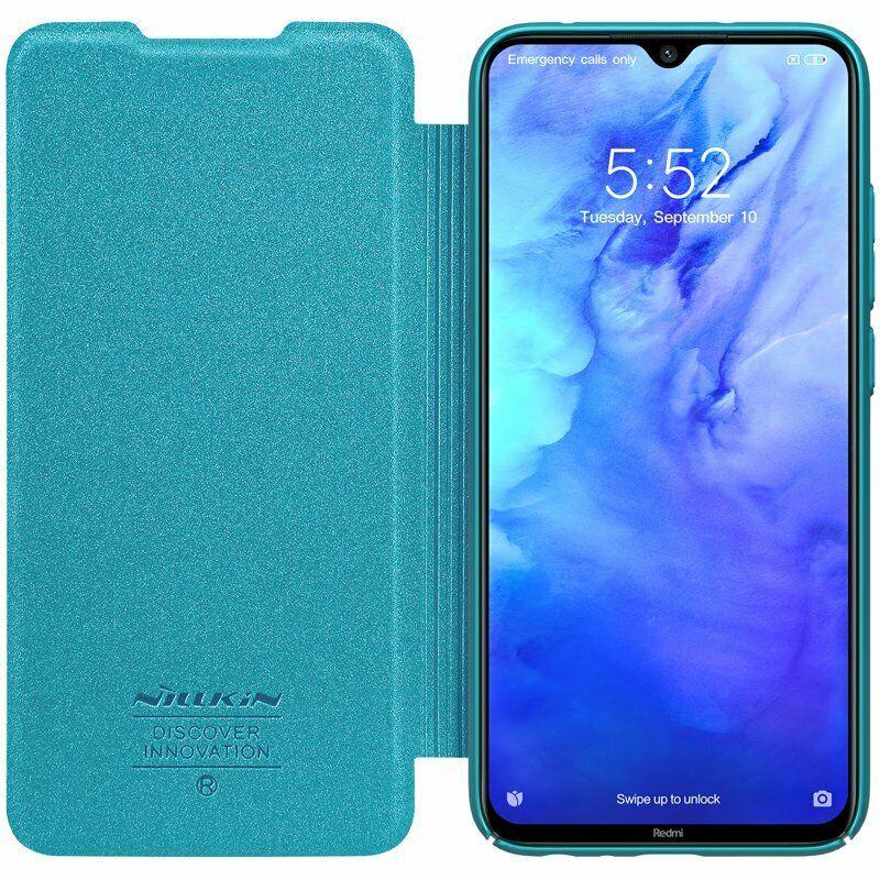 Nillkin Xiaomi Redmi Note 8 Blue NEW LEATHER CASE чохол - книжка