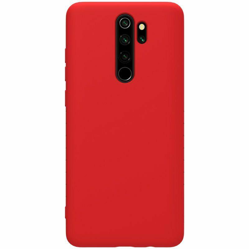 Nillkin Xiaomi Redmi Note 8 Pro Rubber-wrapped Protective Case Red Гумовий Чохол