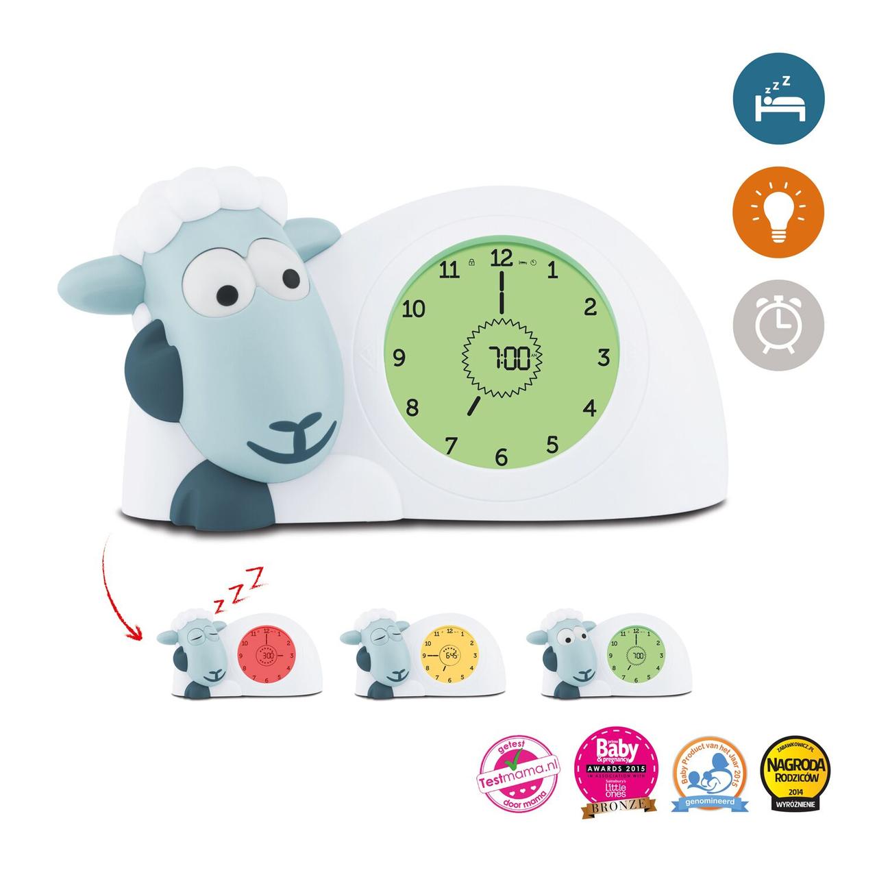 ZAZU — Тренер сну з нічником Ягня Сем (колір синій), фото 1