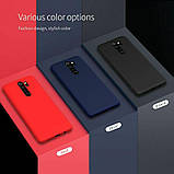 Nillkin Xiaomi Redmi Note 8 Pro Rubber-wrapped Protective Case Black Гумовий Чохол, фото 5
