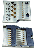 Роз'єм для картки пам'яті MicroSD Nokia 550, 650, 515, 520, 525, 530, 630, 635, 636, 638, 640, 640 XL, 730, 735, 230, 700, X2, original (PN:54699T8)