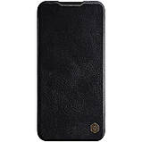 Nillkin Xiaomi Redmi Note 8 Qin leather Black case Шкіряний Чохол Книжка, фото 3