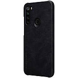 Nillkin Xiaomi Redmi Note 8 Qin leather Black case Шкіряний Чохол Книжка, фото 5