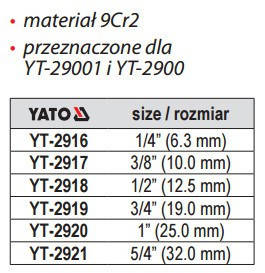 Клуп трубний Yato 3/4", фото 2