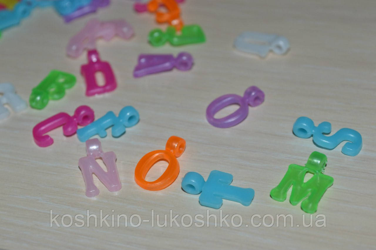 Акриловая подвеска буква английский алфавит от A до Z: продажа, цена в ...