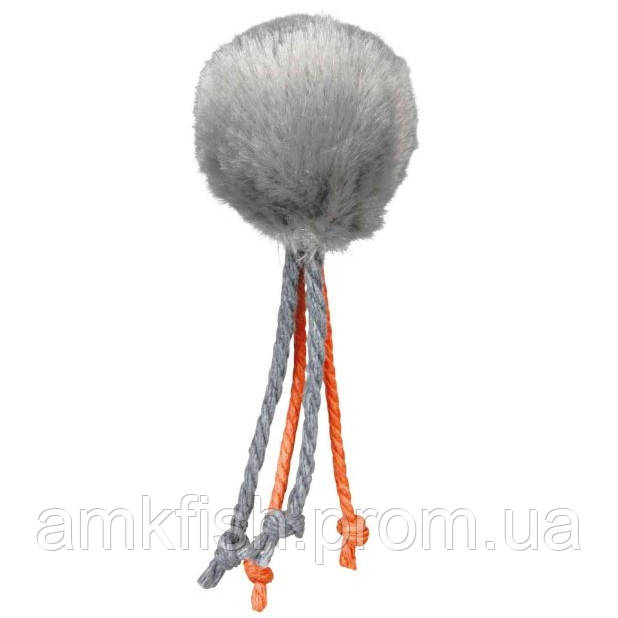 Trixie Plush Balls with Strings плюшевий м'ячик із мотузками