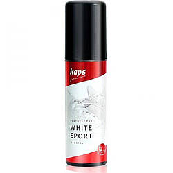 Крем-фарба для білого взуття Kaps White Sport 75 ml