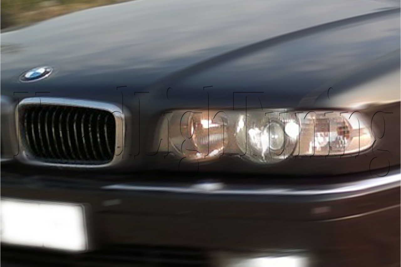 BMW 7 (E38) — заміна монолінз на біконові лінзи Moonlight G6/Q5-H4 D2S 3,0" в фарах