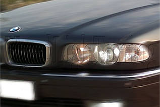 BMW 7 (E38) - заміна моно лінз на біксенонові лінзи Moonlight G6/Q5-H4 D2S 3,0" у фарах