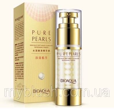 Емульсія для обличчя з перлинною пудрою Bioaqua Pure Pearls 35 g