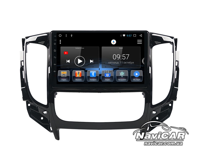 Штатна магнітола для Mitsubishi L200 2015-2019 (клімат контроль) на Android
