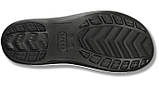 Чоботи гумові жіночі короткі з кружечком / Crocs women's Jaunt Shorty Boot (15769), Чорні, фото 8