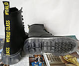 Легендарні! Dr. Martens Jadon жіночі зимові шкіряні черевики на платформі зі шнурівкою чорні Мартенс, фото 6