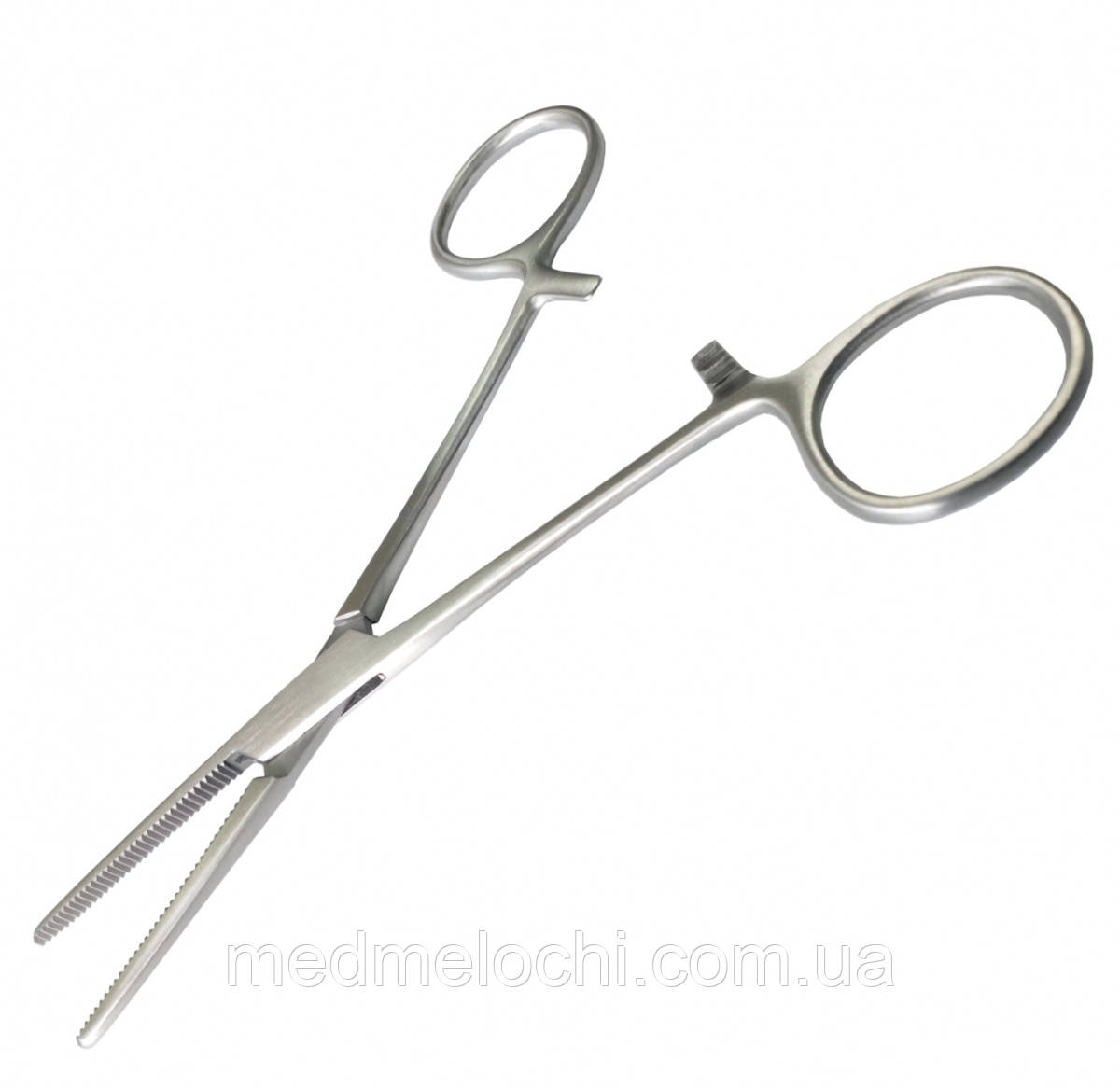 Затискач кровоспинний по Pean, тонкий, прямий SURGIWELOMED. Довжина 14 см