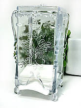 Підставка для безворсових серветок прозора