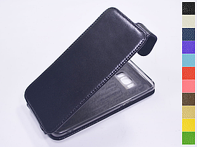 Відкидний чохол з натуральної шкіри для Samsung Galaxy S8 Plus Duo G955F