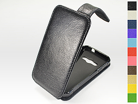 Відкидний чохол з натуральної шкіри для Samsung Galaxy xCover 3 G388F