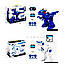 Інтерактивний Динозавр 2629-T15A на радіокеруванні, 30 см, акумулятор, синій, фото 8