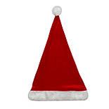 Карнавальний костюм "Санта Клаус" (Дід Мороз) для дорослого 180см, вельвет, червоний з білим (462414), фото 5