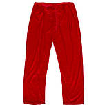 Карнавальний костюм "Санта Клаус" (Дід Мороз) для дорослого 180см, вельвет, червоний з білим (462414), фото 4