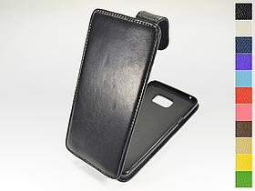 Відкидний чохол з натуральної шкіри для Samsung Galaxy Note 5 N920