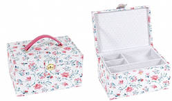 Скринька для рукоділля від DMC з серії "Червоні квіти" (art. U1930)