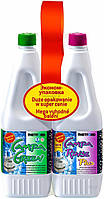 Жидкость для биотуалетов Thetford Campa Green + Campa Rinse 1.5 л+1,5 л
