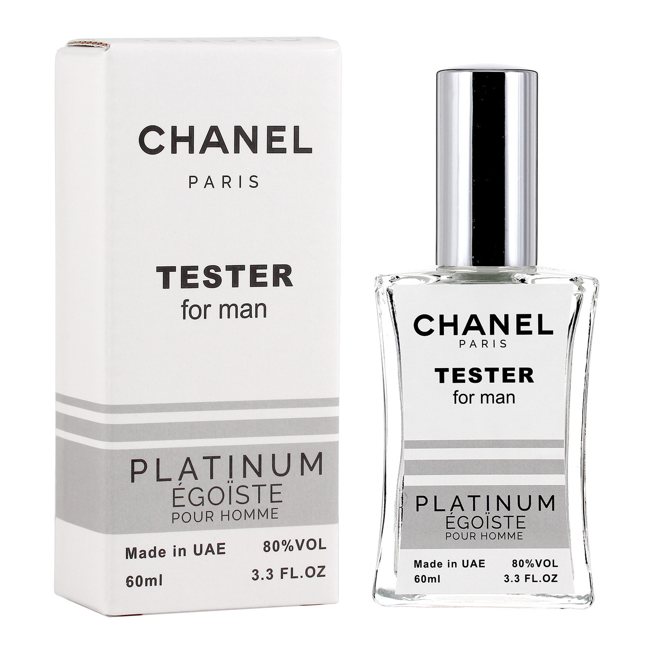 Chanel Egoiste Platinum TECТЕР NEW чоловічий 60 мл