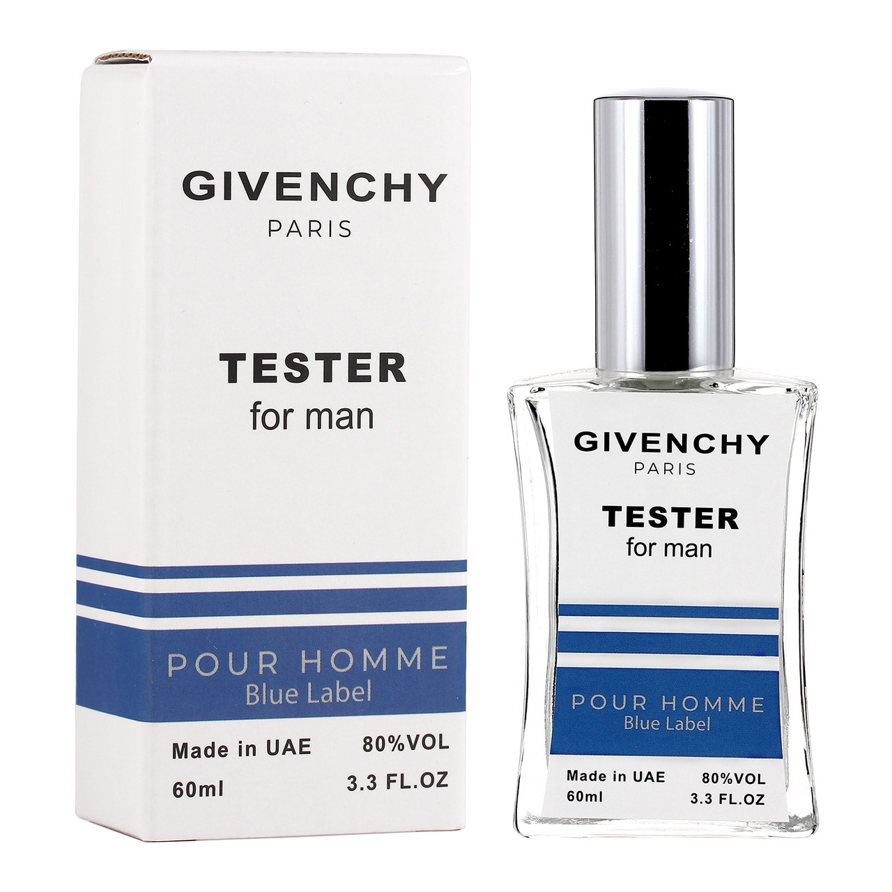Тестер Givenchy Pour Homme Blue Label 60мл чоловічий