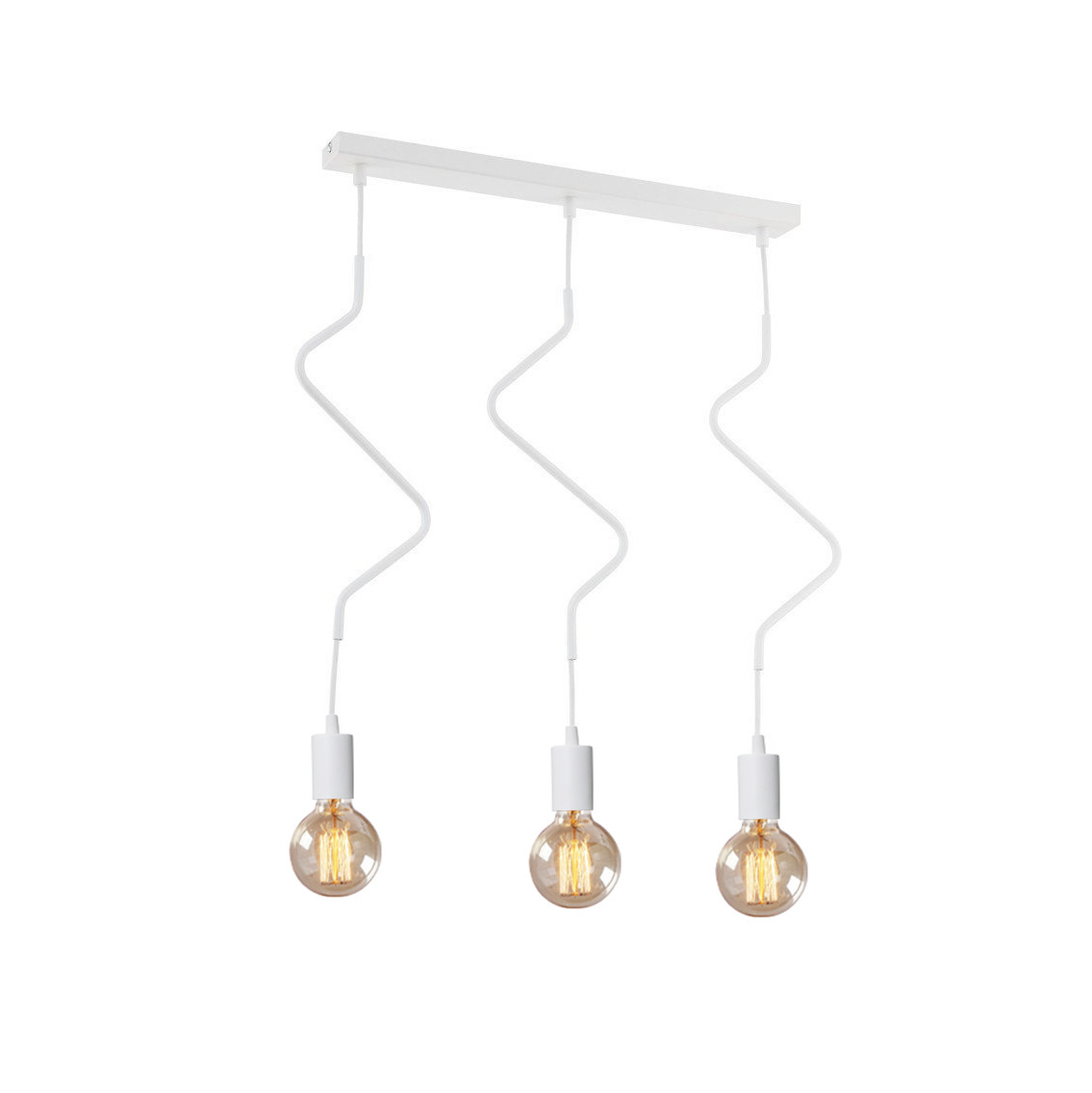 Підвісний світильник патрон Е27-3 Storm NL 1442-3W ZIGZAG, фото 1