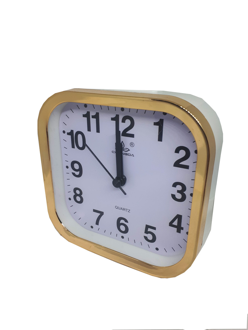 Будильник кварцовий Abeer А228 квадратні Білий, фото 1