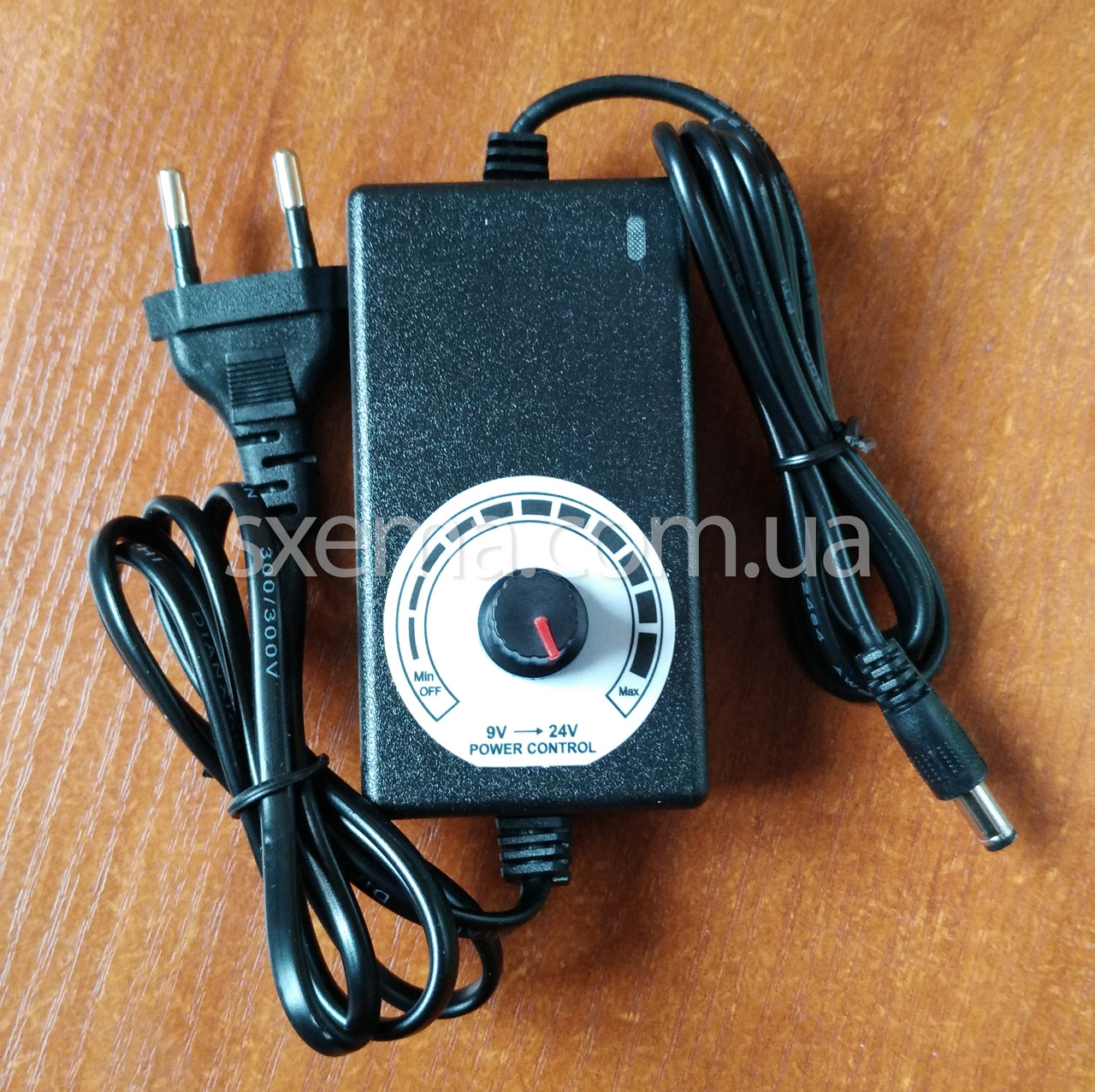 Блок питания регулируемый 2410 9-24V, 1A, 5.5/2.5, импульсный: продажа ...