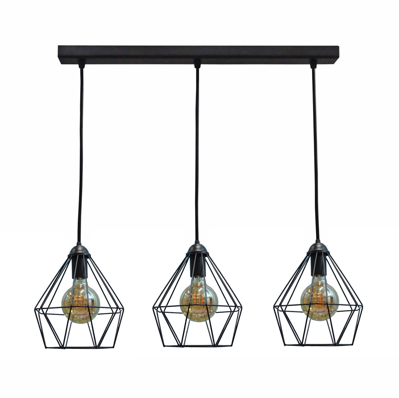 Лофт світильник підвісний Е27-3 Sierra NL 0537-3, фото 1