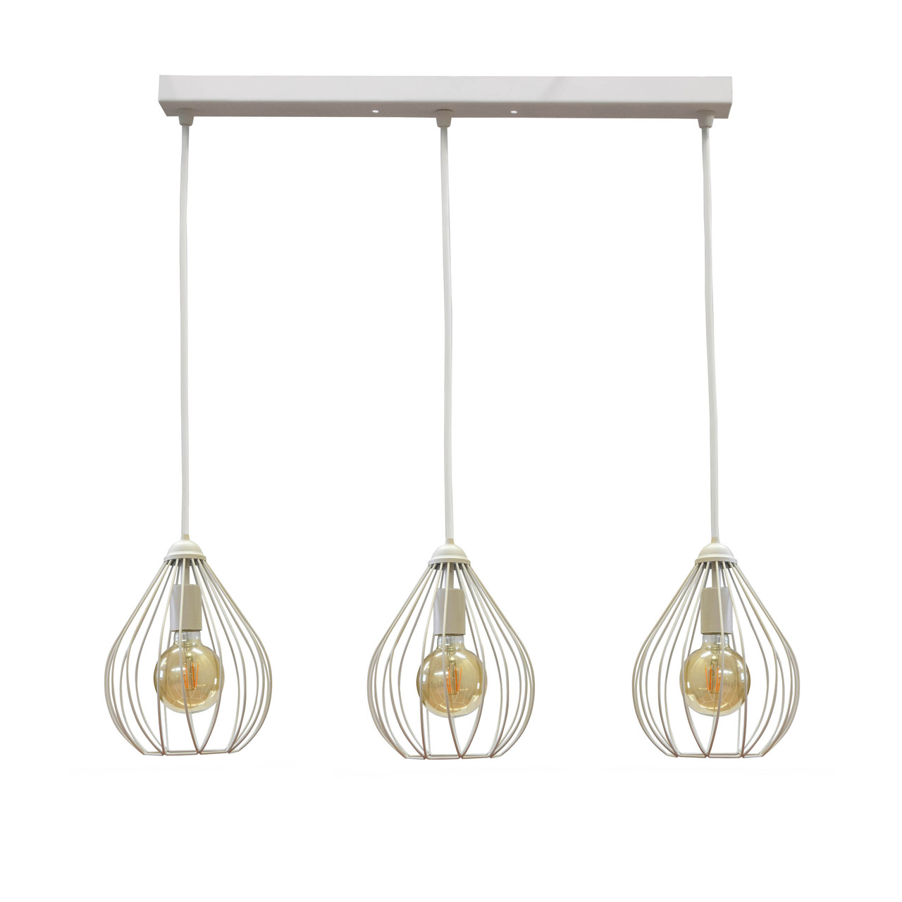 Світильник підвісний крапля 3 плафона Kaplya NL 2229-3W, фото 1