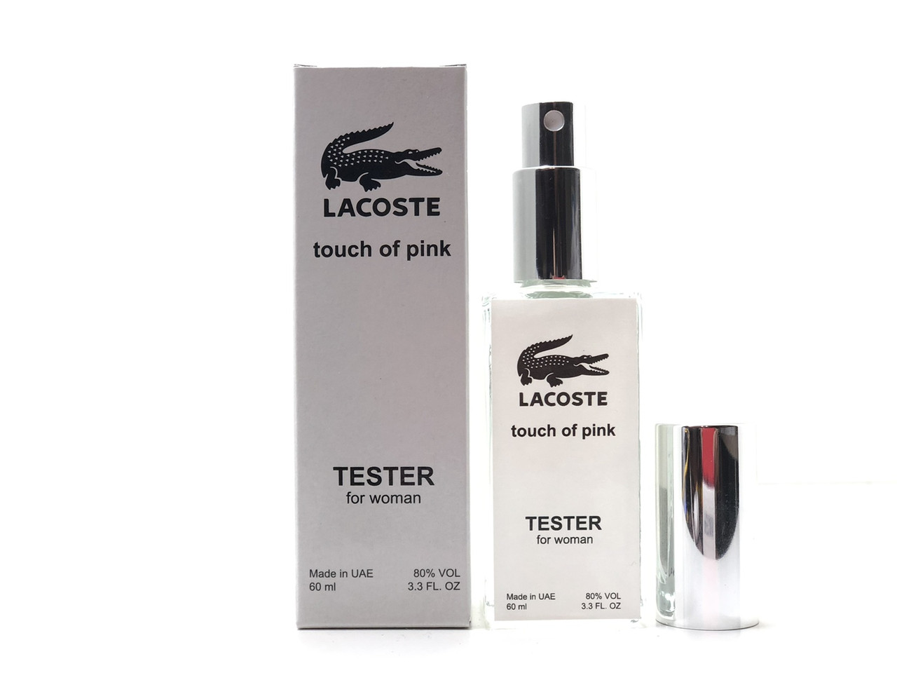 Тестер жіночий Lacoste Touch Of Pink (Лакоста Тач Оф Пінк) 60 мл, фото 1