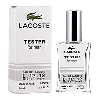 Тестер Lacoste Eau De L.12.12 Blanc-Pure мужской, 60 мл