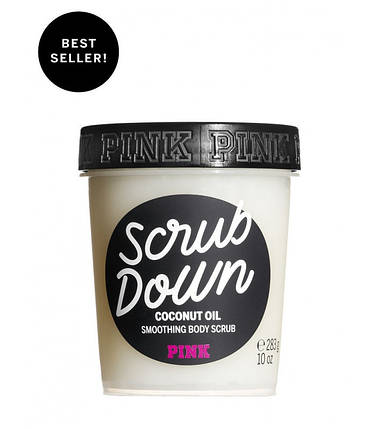 Скраб для тіла з кокосовою олією із серії SCRUB DOWN PINK Victoria s Secret, фото 2