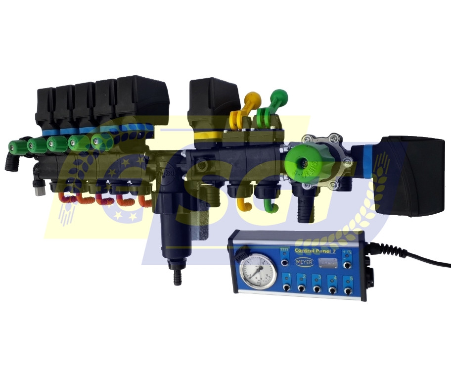 Панель управління Fermo 5 Plus (сім електроклапанів Arag, Італія) | Meyer Control Panel 7
