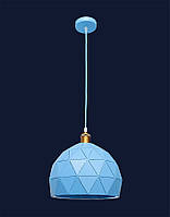 Кольоровий стельовий світильник, люстра підвісна в сучасному стилі LV 7529523 BLUE