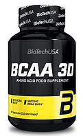 Амінокислоти BioTech — BCAA 3D (90 капсул)