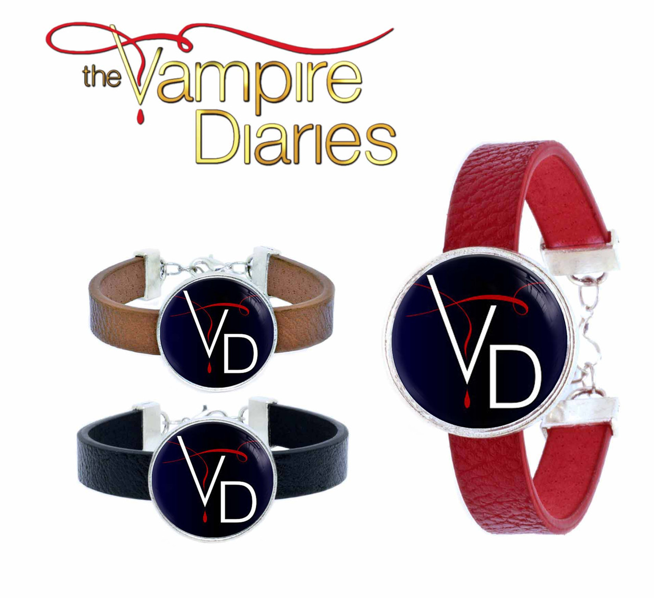 Браслет VD Щоденники вампіра / The Vampire Diaries