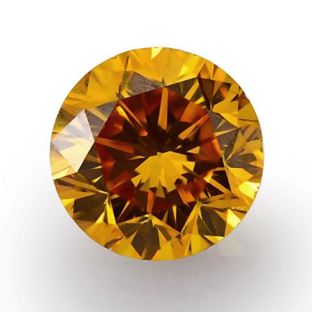 Муассанит коричневый 0.73 ct 6.04 MM