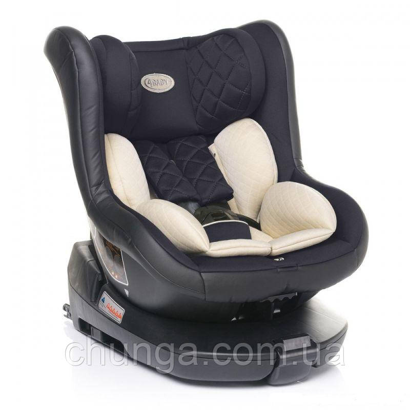 Автокрісло 4Baby Roll-Fix Black, група 0-1 (0-18 кг) поворот 360 градусів