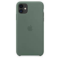 Чохол Silicone Case Premium для iPhone 11 Pine Green