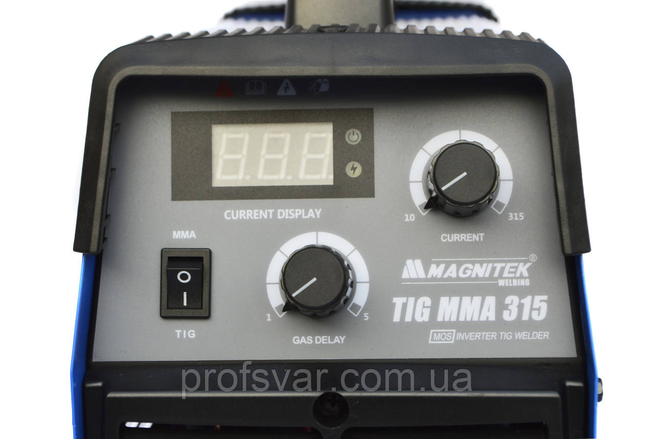 Аргонодуговой аппарат MAGNITEK TIG/MMA-315 (220V) - фото 4 - id-p1070183405